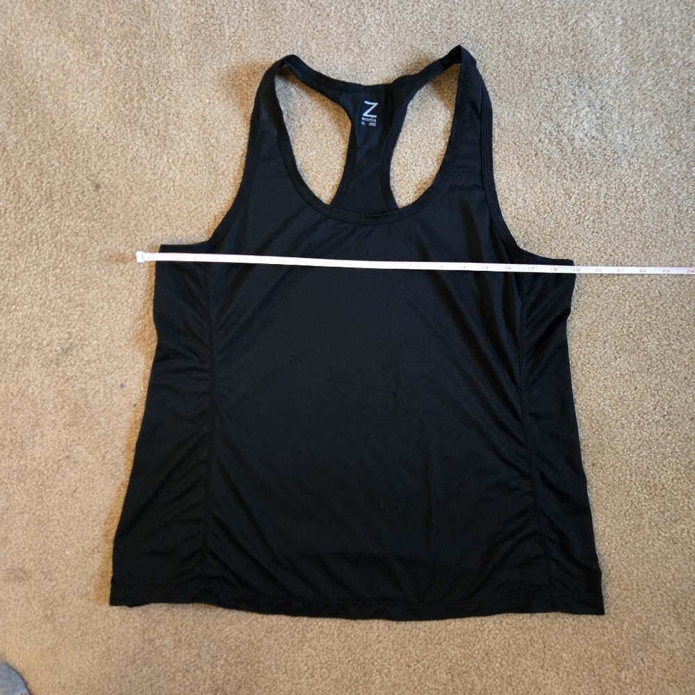 Black Racerback Tank Top